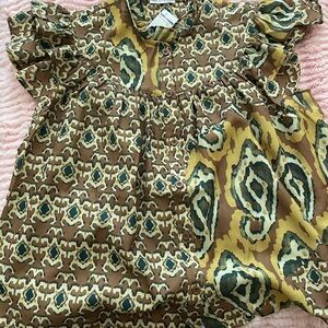 Stylish Carole Christian Patterned Top